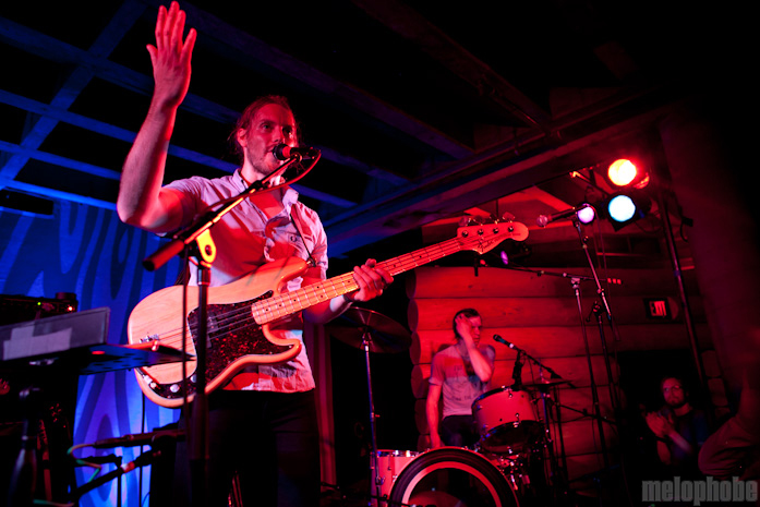 Menomena at Doug Fir Lounge, May 2, 2011. Photo by Justin Kent.