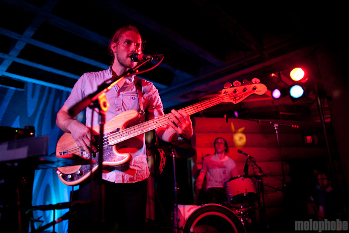 Menomena at Doug Fir Lounge, May 2, 2011. Photo by Justin Kent.
