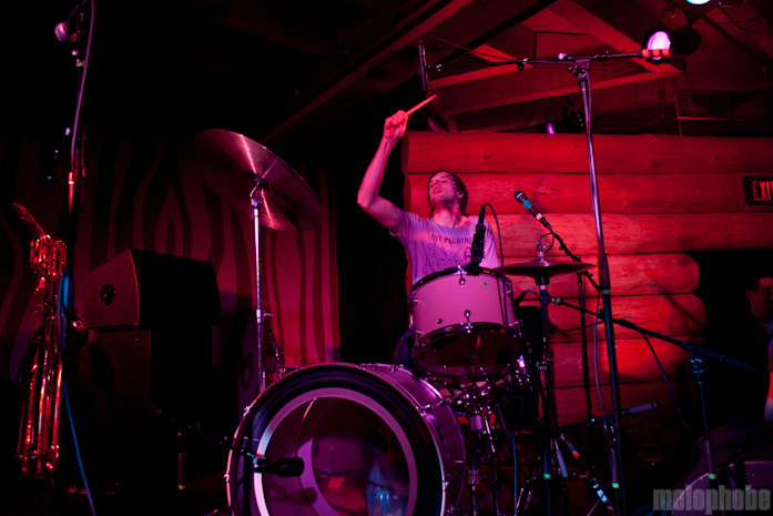 Menomena at Doug Fir Lounge, May 2, 2011. Photo by Justin Kent.
