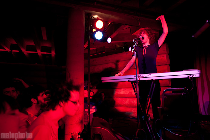 Menomena at Doug Fir Lounge, May 2, 2011. Photo by Justin Kent.