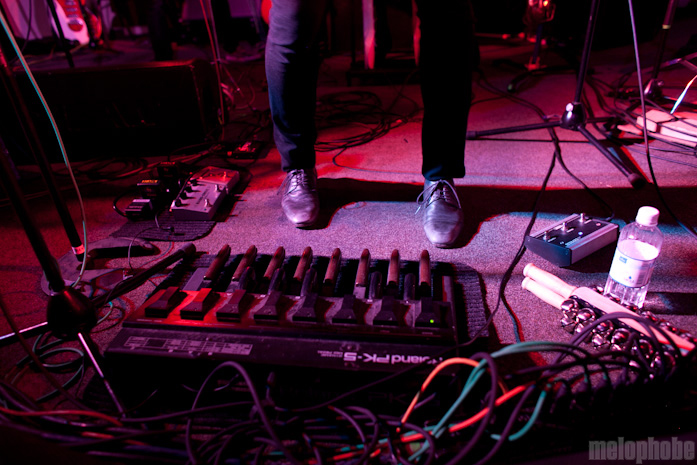 Menomena at Doug Fir Lounge, May 2, 2011. Photo by Justin Kent.