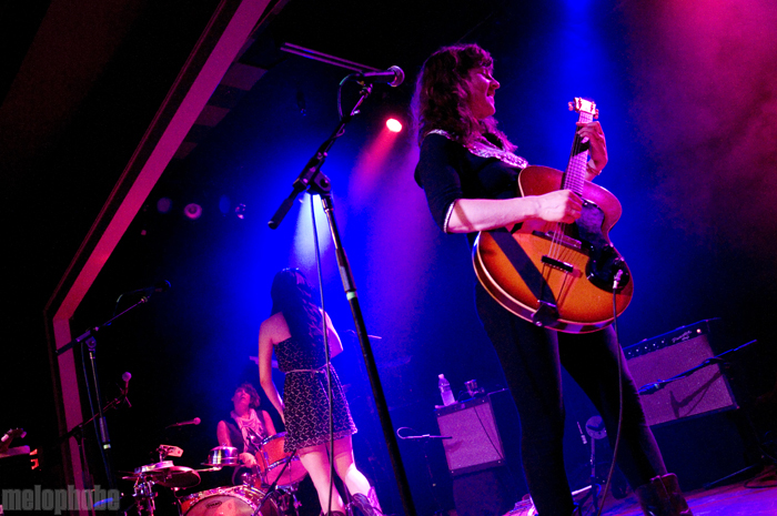 Thao and Mirah at Wonder Ballroom, May 8, 2011. Photo by Ro Tam.
