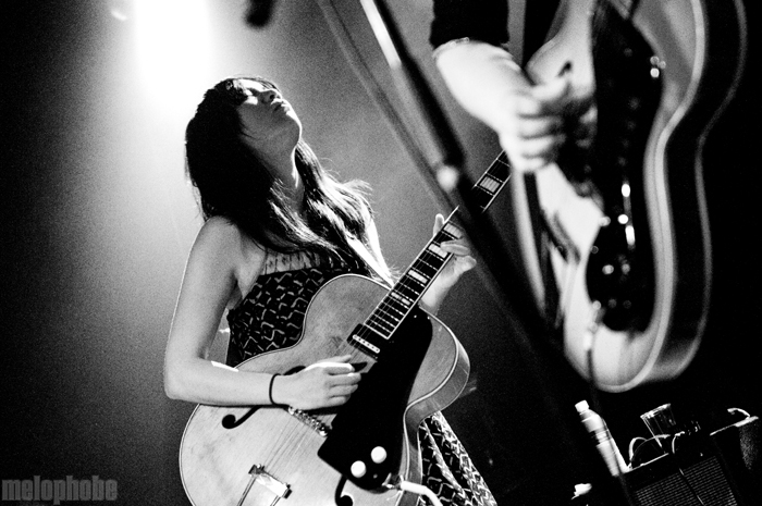 Thao and Mirah at Wonder Ballroom, May 8, 2011. Photo by Ro Tam.