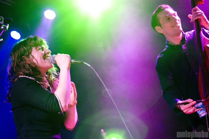 Thao and Mirah at Wonder Ballroom, May 8, 2011. Photo by Ro Tam.