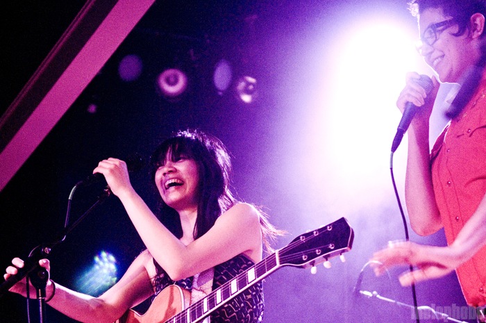 Thao and Mirah at Wonder Ballroom, May 8, 2011. Photo by Ro Tam.