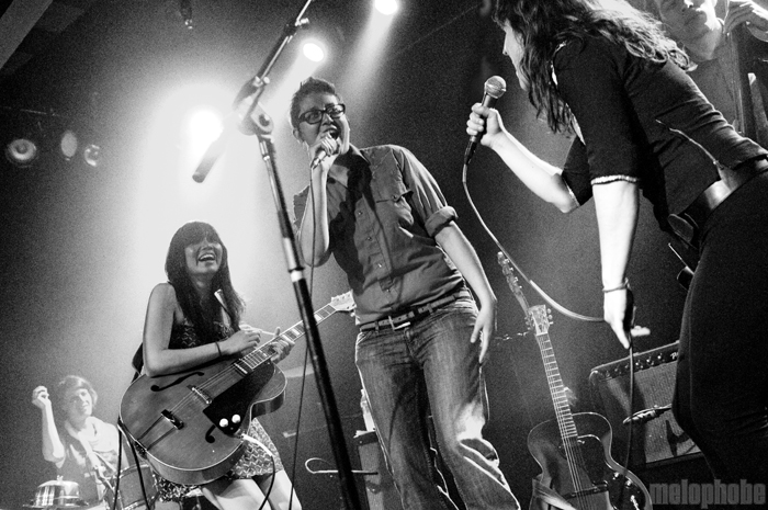Thao and Mirah at Wonder Ballroom, May 8, 2011. Photo by Ro Tam.