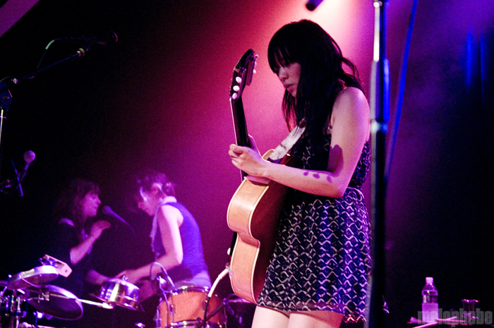 Thao and Mirah at Wonder Ballroom, May 8, 2011. Photo by Ro Tam.