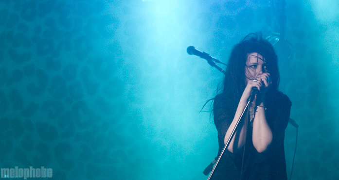 The Kills at Wonder Ballroom, May 10, 2011. Photo by Colin McLaughlin.