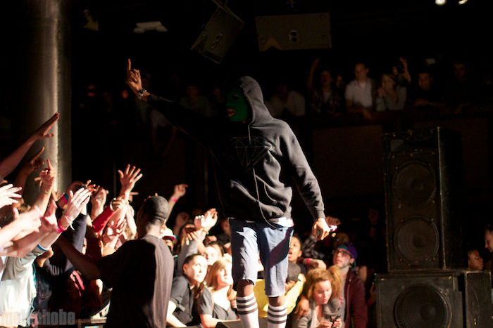 Odd Future at Paradise Rock Club, May 12, 2011. Photo by Michael Zonenashvili and Paul Gale.