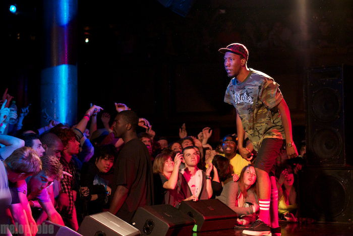 Odd Future at Paradise Rock Club, May 12, 2011. Photo by Michael Zonenashvili and Paul Gale.