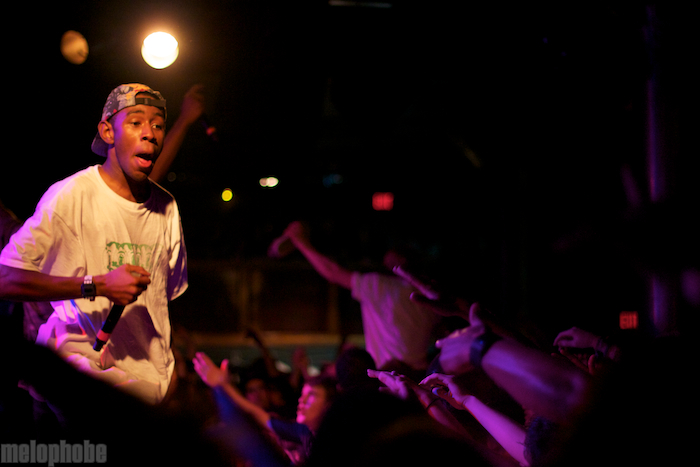 Odd Future at Paradise Rock Club, May 12, 2011. Photo by Michael Zonenashvili and Paul Gale.