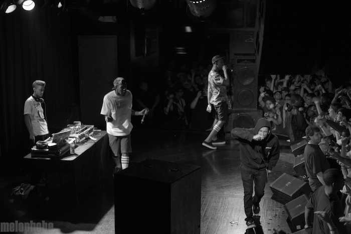 Odd Future at Paradise Rock Club, May 12, 2011. Photo by Michael Zonenashvili and Paul Gale.