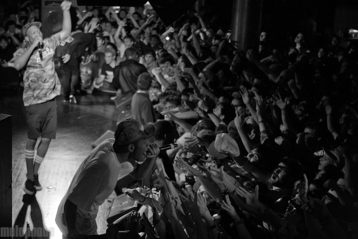 Odd Future at Paradise Rock Club, May 12, 2011. Photo by Michael Zonenashvili and Paul Gale.