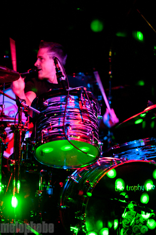 Trophy Fire at Paradise Rock Club, May 18, 2011. Photo by Renee Rorer.