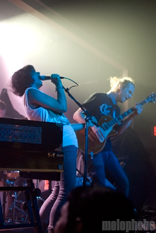Shilpa Ray & Her Happy Hookers at Wonder Ballroom, May 18, 2011. Photo by Colin McLaughlin.