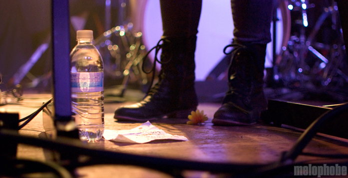 Shilpa Ray & Her Happy Hookers at Wonder Ballroom, May 18, 2011. Photo by Colin McLaughlin.