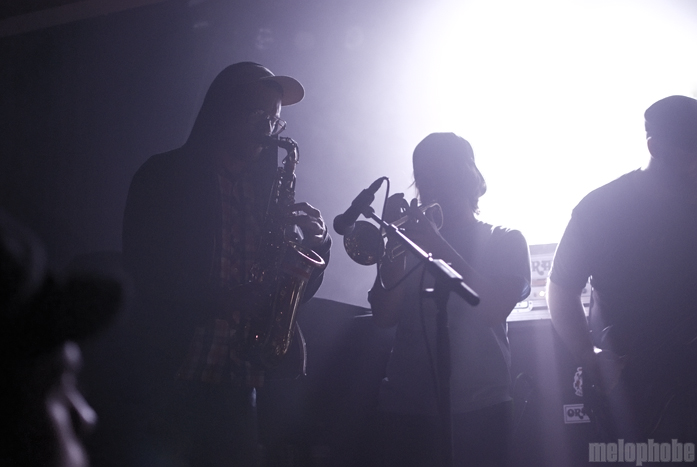 Shilpa Ray & Her Happy Hookers at Wonder Ballroom, May 18, 2011. Photo by Colin McLaughlin.