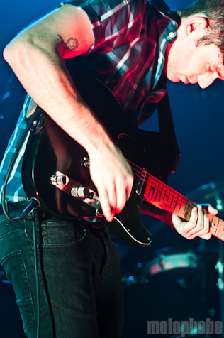 The Antlers at Music Hall of Williamsburg, May 19, 2011. Photo by Ashley Thorfinnson.