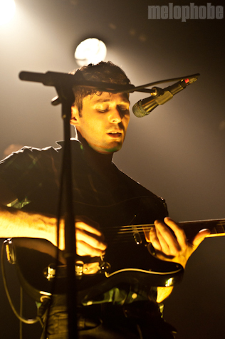 The Antlers at Music Hall of Williamsburg, May 19, 2011. Photo by Ashley Thorfinnson.