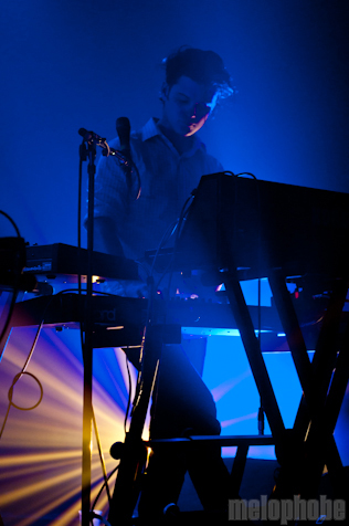 The Antlers at Music Hall of Williamsburg, May 19, 2011. Photo by Ashley Thorfinnson.