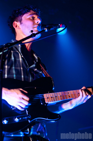 The Antlers at Music Hall of Williamsburg, May 19, 2011. Photo by Ashley Thorfinnson.