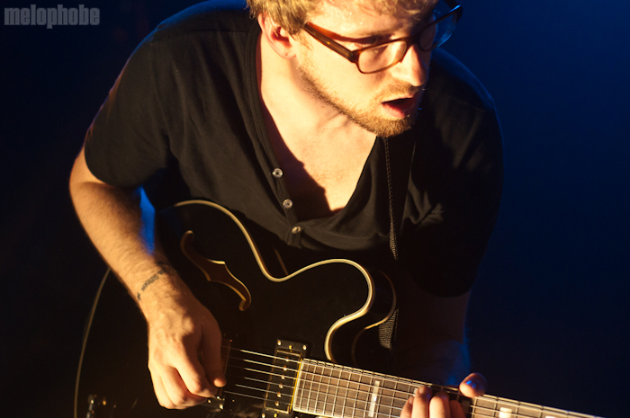 The Antlers at Music Hall of Williamsburg, May 19, 2011. Photo by Ashley Thorfinnson.