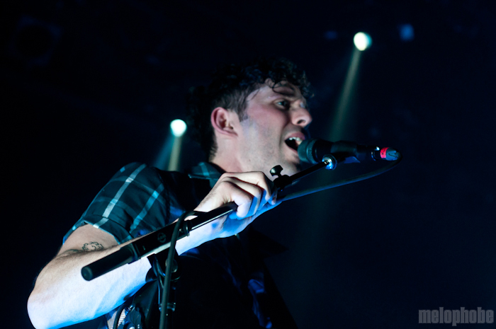 The Antlers at Music Hall of Williamsburg, May 19, 2011. Photo by Ashley Thorfinnson.