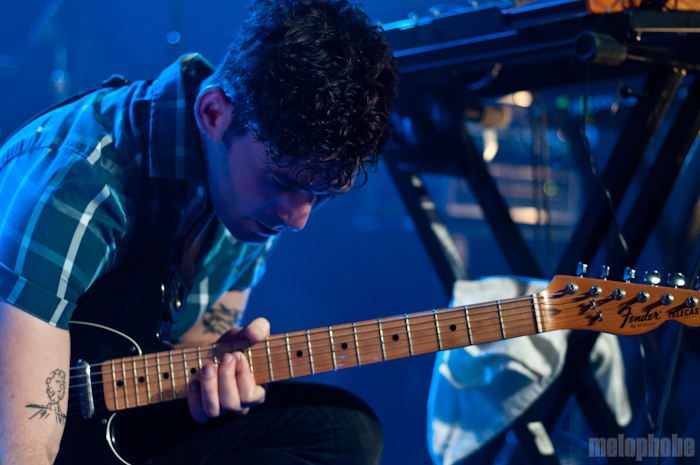 The Antlers at Music Hall of Williamsburg, May 19, 2011. Photo by Ashley Thorfinnson.