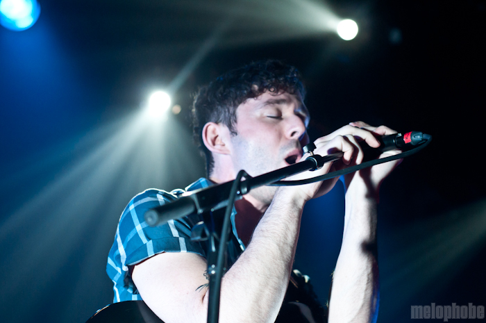 The Antlers at Music Hall of Williamsburg, May 19, 2011. Photo by Ashley Thorfinnson.