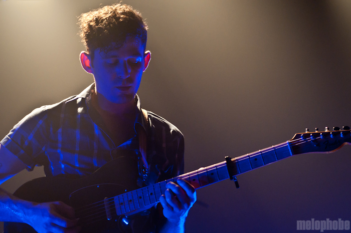 The Antlers at Music Hall of Williamsburg, May 19, 2011. Photo by Ashley Thorfinnson.