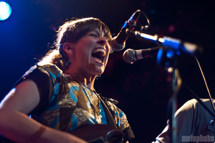 Little Scream at Music Hall of Williamsburg, May 19, 2011. Photo by Ashley Thorfinnson.