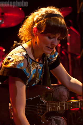 Little Scream at Music Hall of Williamsburg, May 19, 2011. Photo by Ashley Thorfinnson.