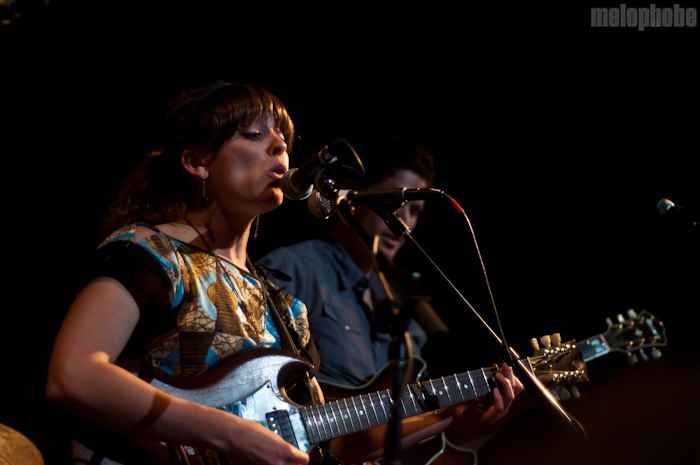 Little Scream at Music Hall of Williamsburg, May 19, 2011. Photo by Ashley Thorfinnson.
