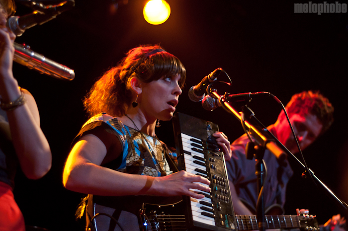 Little Scream at Music Hall of Williamsburg, May 19, 2011. Photo by Ashley Thorfinnson.