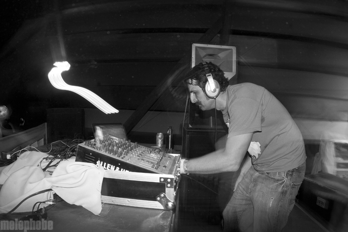DJ J.Cush at Oak Canyon Ranch, May 27, 2011. Photo by Lymay Iwasaki.