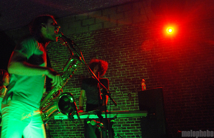 Menomena at Next Door, May 27, 2011. Photo by Ashley L. Turner.