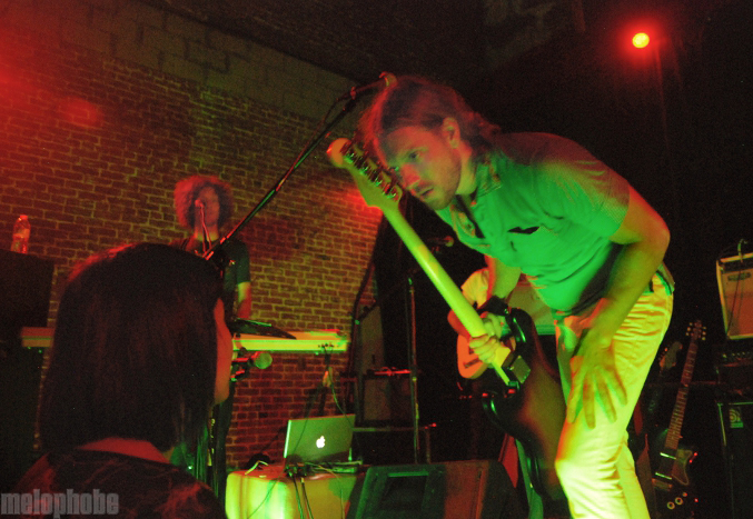 Menomena at Next Door, May 27, 2011. Photo by Ashley L. Turner.