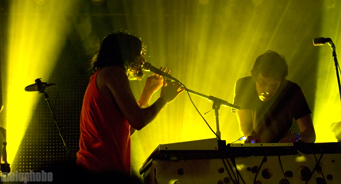 Yeasayer at Wonder Ballroom, May 27, 2011. Photo by Colin McLaughlin.