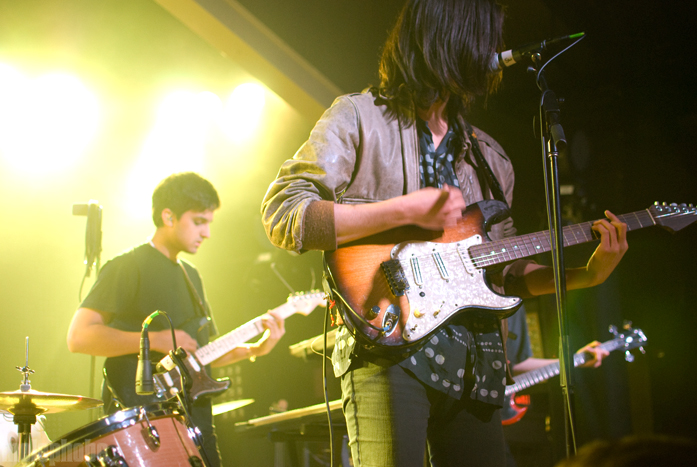Smith Westerns at Wonder Ballroom, May 27, 2011. Photo by Colin McLaughlin.