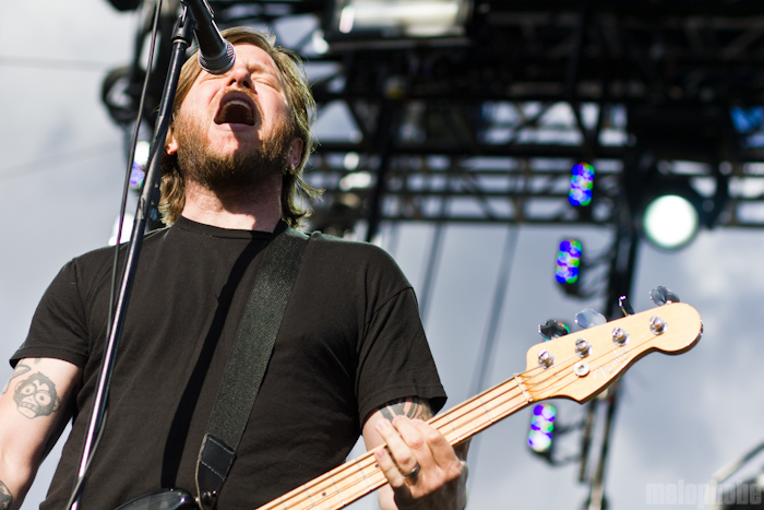 Against Me! at Bigfoot Stage, May 27, 2011. Photo by Troy Dunham.