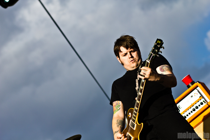 Against Me! at Bigfoot Stage, May 27, 2011. Photo by Troy Dunham.