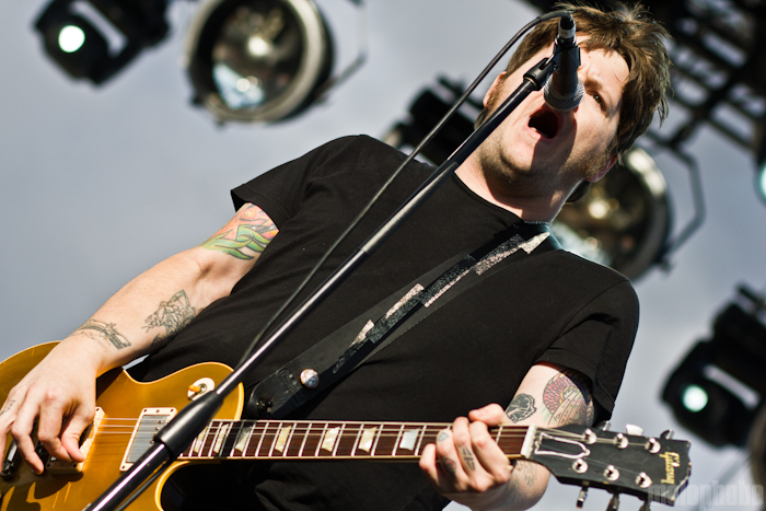 Against Me! at Bigfoot Stage, May 27, 2011. Photo by Troy Dunham.