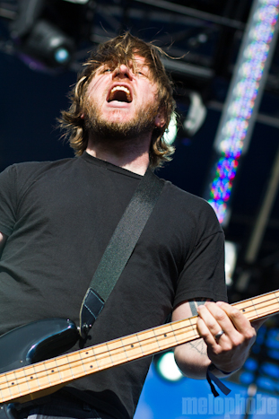 Against Me! at Bigfoot Stage, May 27, 2011. Photo by Troy Dunham.
