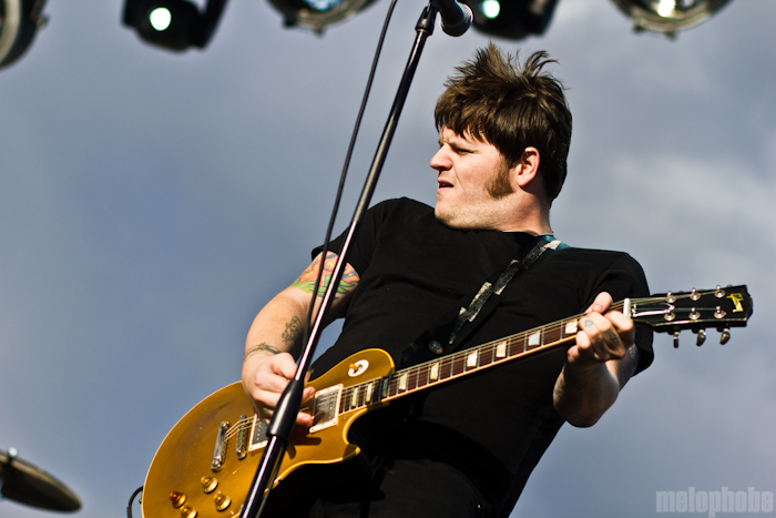 Against Me! at Bigfoot Stage, May 27, 2011. Photo by Troy Dunham.