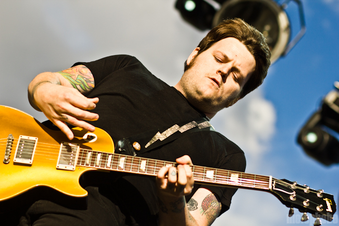 Against Me! at Bigfoot Stage, May 27, 2011. Photo by Troy Dunham.