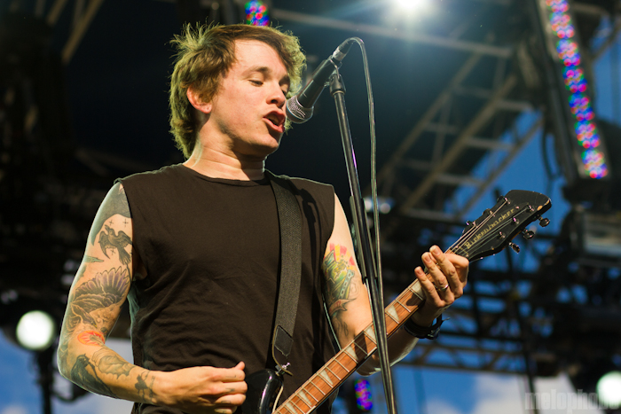 Against Me! at Bigfoot Stage, May 27, 2011. Photo by Troy Dunham.