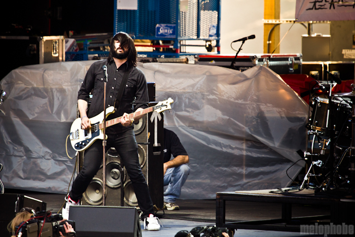 Death From Above 1979 at Main Stage, May 27, 2011. Photo by Troy Dunham.