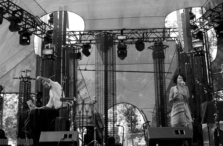 Lula Cruza at Oak Canyon Ranch, May 28, 2011. Photo by Lymay Iwasaki.