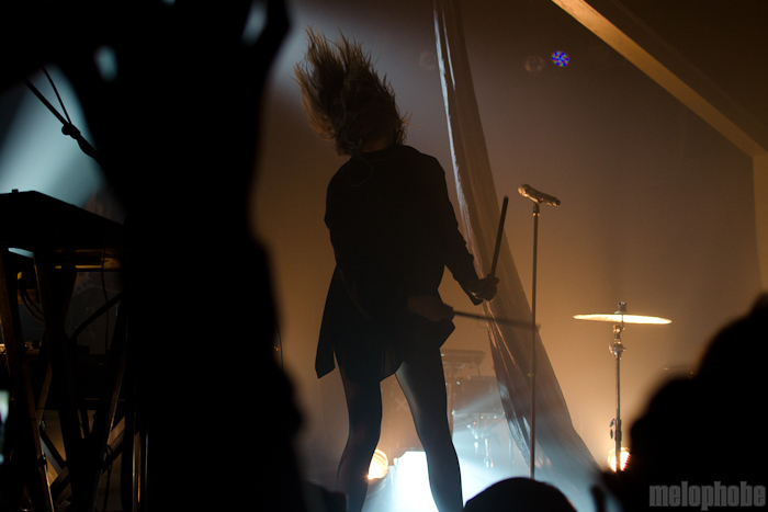 Lykke Li at Wonder Ballroom, May 28, 2011. Photo by Logan Westom.