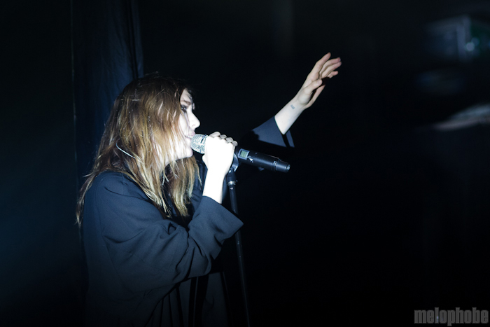 Lykke Li at Wonder Ballroom, May 28, 2011. Photo by Logan Westom.